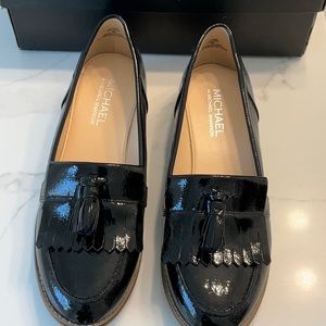 NEW BLACK Patent Leather Michael Shannon Loafer.